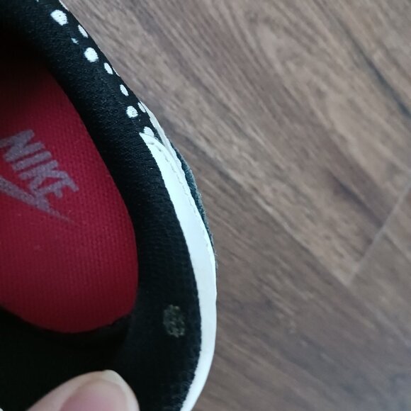 Nike Genicco 705283-016 Women's Black White Lace Up Sneaker Shoes Sz 9.5 - Picture 10 of 10